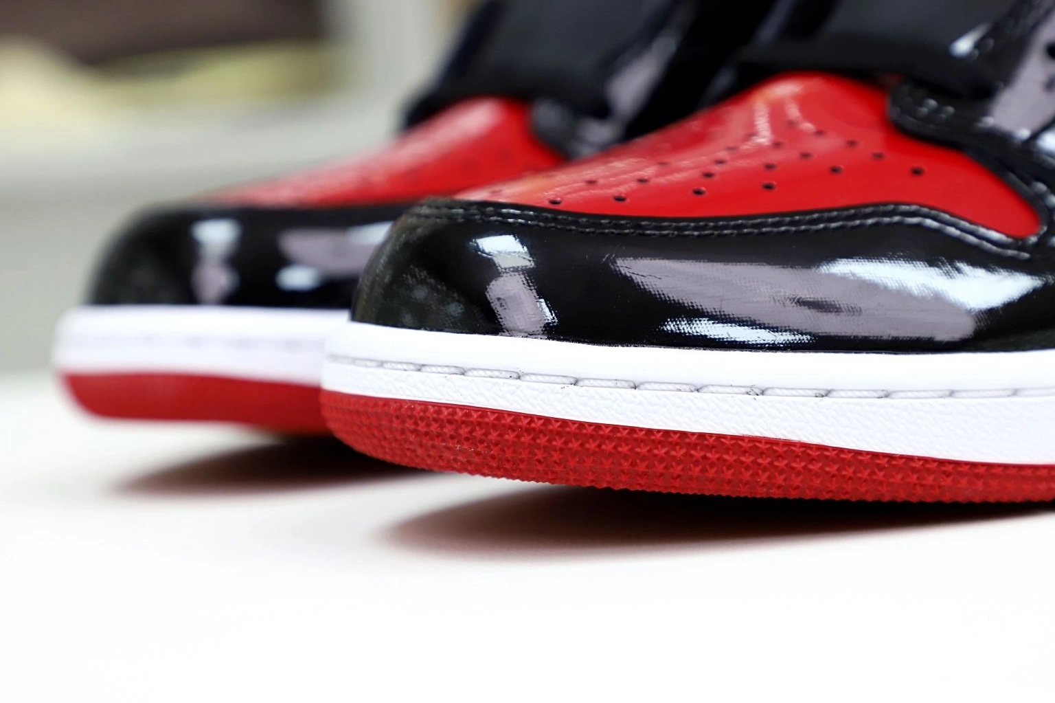 1 BRED PATENT OG AIR HIGH JORDAN 1001